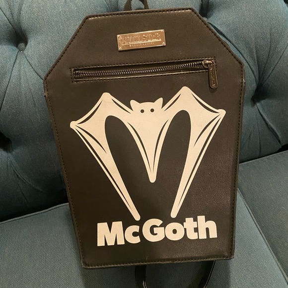 Killstar Handbags - Killstar McGoth Coffin Backpack